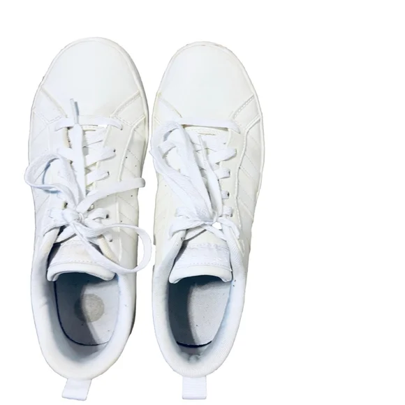 Adidas White Neo VS Pace Sneakers Size 7.5 - Picture 7 of 9